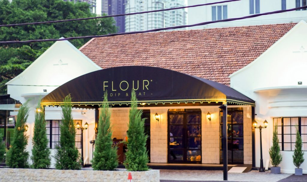 Flour the best michelin star restaurant's outside view